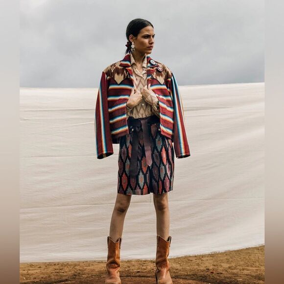 NWT Alix of Bohemia Dune Oaxaca Jacket $1,380 - Picture 2 of 4